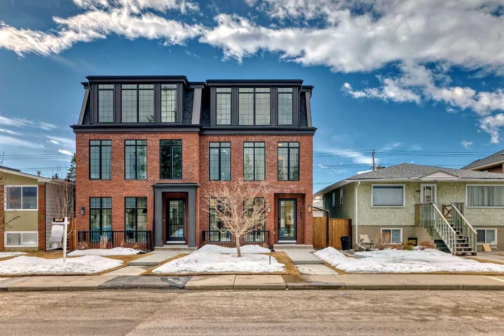 Step in to this stunning newly built 3 story custom home in the sought after community of West Hillhurst.