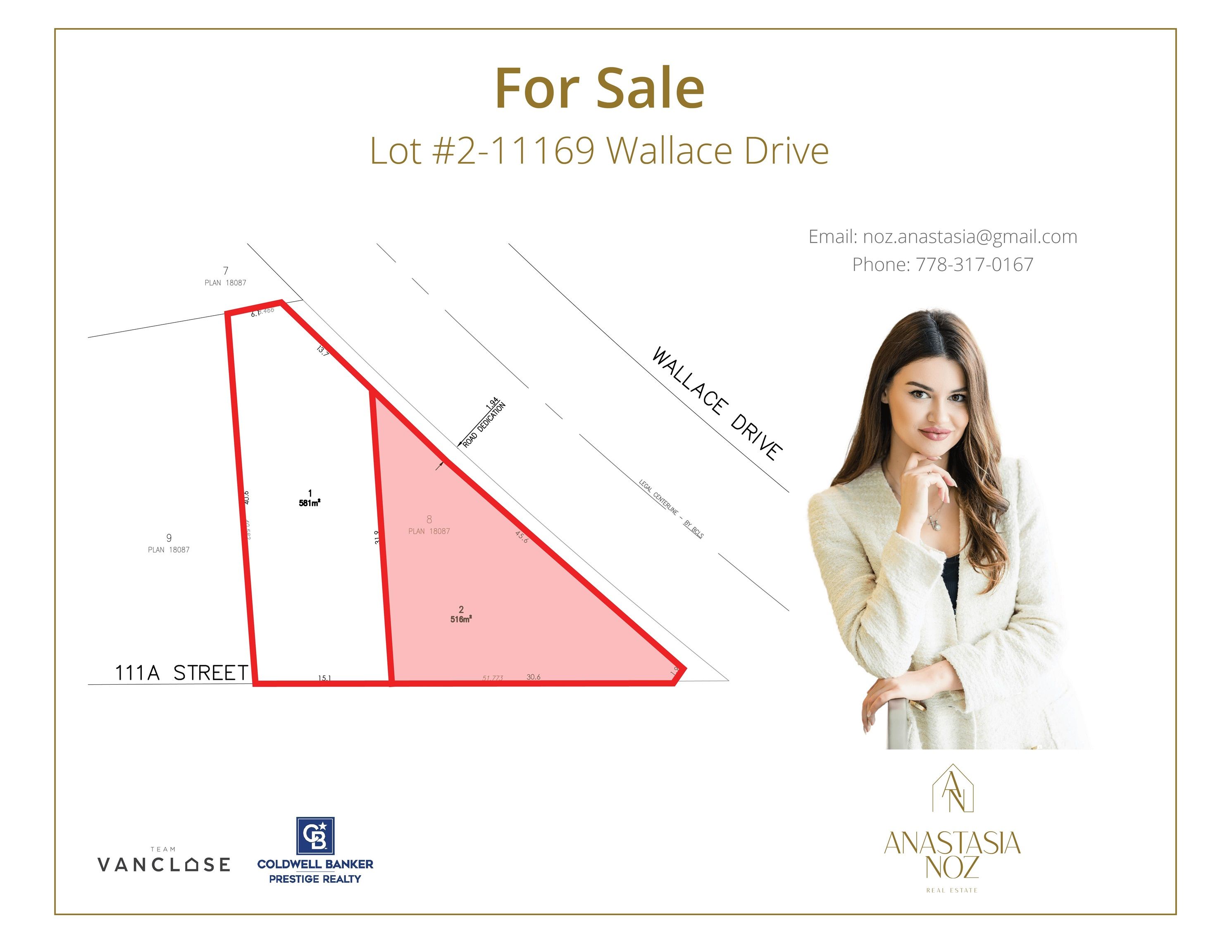 Main Photo: LT.2 11169 WALLACE Drive in Surrey: Bolivar Heights Land Commercial for sale (North Surrey)  : MLS®# C8045765