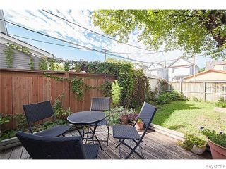 Photo 17: 1060 Sherburn Street in WINNIPEG: West End / Wolseley Residential for sale (West Winnipeg)  : MLS®# 1525115