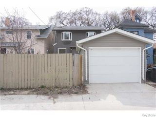 Photo 20: 595 Sherburn Street in Winnipeg: West End / Wolseley Residential for sale (West Winnipeg)  : MLS®# 1610978