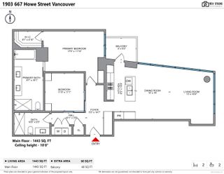 Photo 2: 1903 667 HOWE Street in Vancouver: Downtown VW Condo for sale (Vancouver West)  : MLS®# R2846188