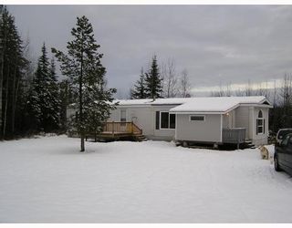 Photo 1: 14520 HUBERT Road in Prince_George: Hobby Ranches Manufactured Home for sale in "HOBBY RANCHES" (PG Rural North (Zone 76))  : MLS®# N188454