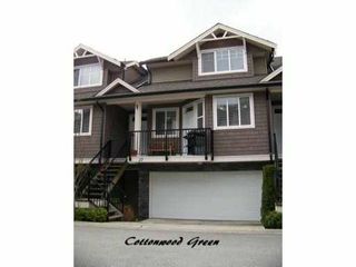 Photo 1: 27 11720 COTTONWOOD Drive in Maple Ridge: Cottonwood MR Townhouse for sale in "COTTONWOOD GREEN" : MLS®# V882022