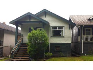 Photo 1: 2323 GRAVELEY Street in Vancouver: Grandview VE House for sale in "GRANVIEW" (Vancouver East)  : MLS®# V1063357