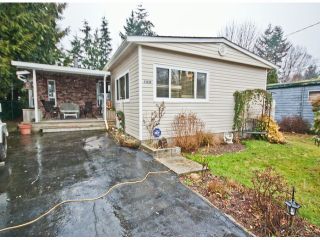 Photo 1: 31539 LOMBARD Avenue in Abbotsford: Poplar Manufactured Home for sale : MLS®# F1429021