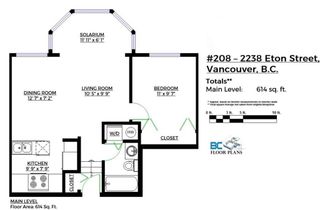 Photo 15: 208 2238 ETON Street in Vancouver: Hastings Condo for sale in "Eton Heights" (Vancouver East)  : MLS®# R2121109