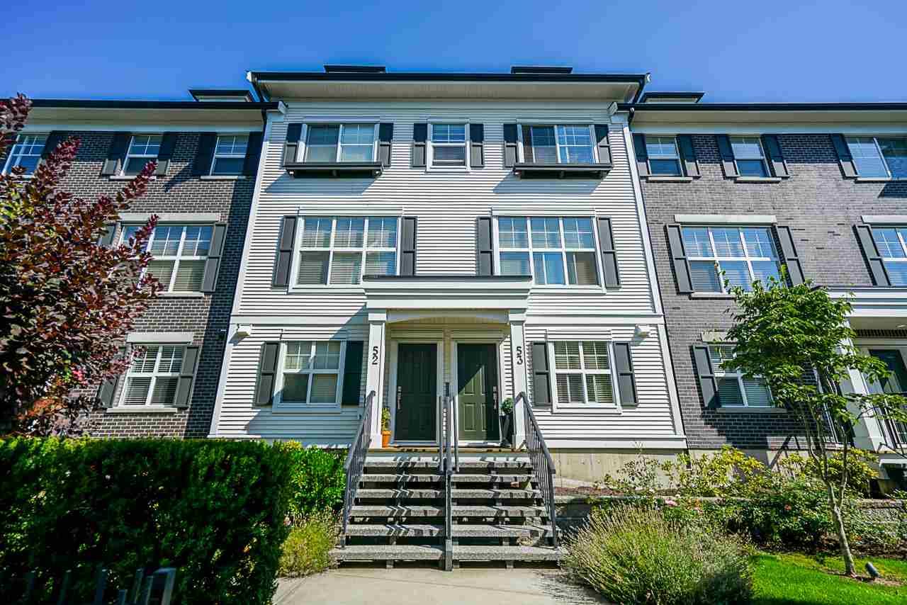Main Photo: 53 2469 164 Street in Surrey: Grandview Surrey Townhouse for sale in "ABBEYROAD" (South Surrey White Rock)  : MLS®# R2402338