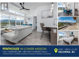 Photo 1: 1083 KLO Road Unit# 503 in Kelowna: House for sale : MLS®# 10304460