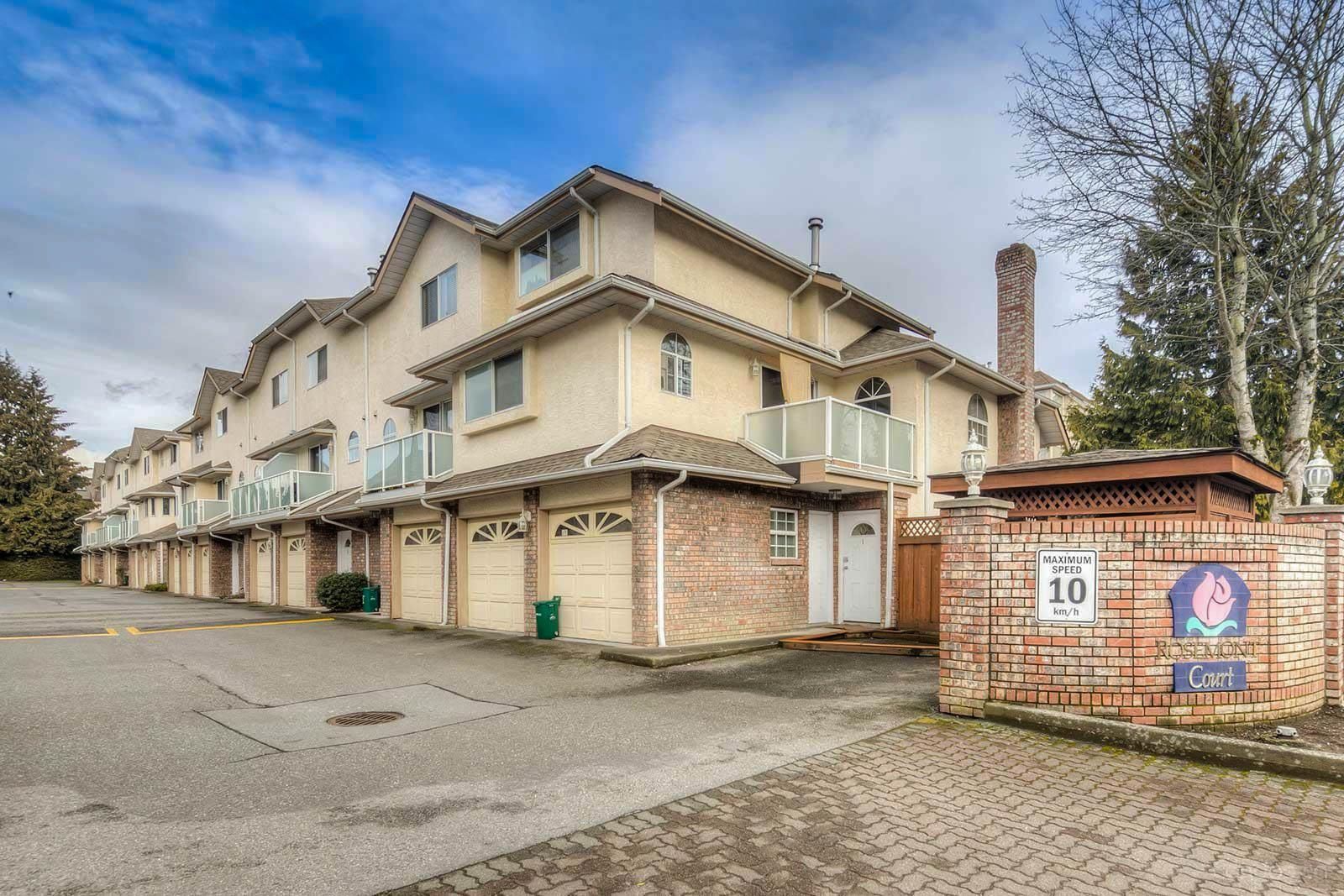Main Photo: 16 8711 GENERAL CURRIE Road in Richmond: Brighouse South Townhouse for sale in "Rosemont Court" : MLS®# R2754323