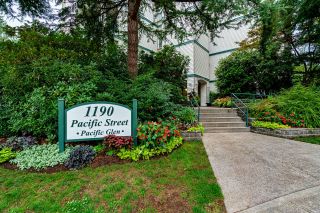 Photo 1: 301 1190 PACIFIC Street in Coquitlam: North Coquitlam Condo for sale in "PACIFIC GLEN" : MLS®# R2622218