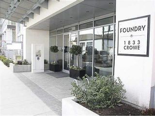 Photo 18: 805 1833 CROWE Street in Vancouver: False Creek Condo for sale in "THE FOUNDRY" (Vancouver West)  : MLS®# R2120097