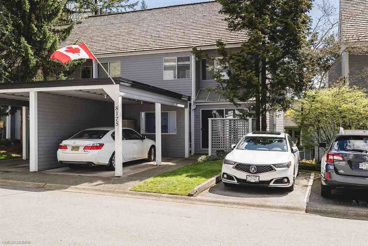 Main Photo: 8175 FOREST GROVE DRIVE in Burnaby: Forest Hills BN Townhouse for sale (Burnaby North)  : MLS®# R2259873
