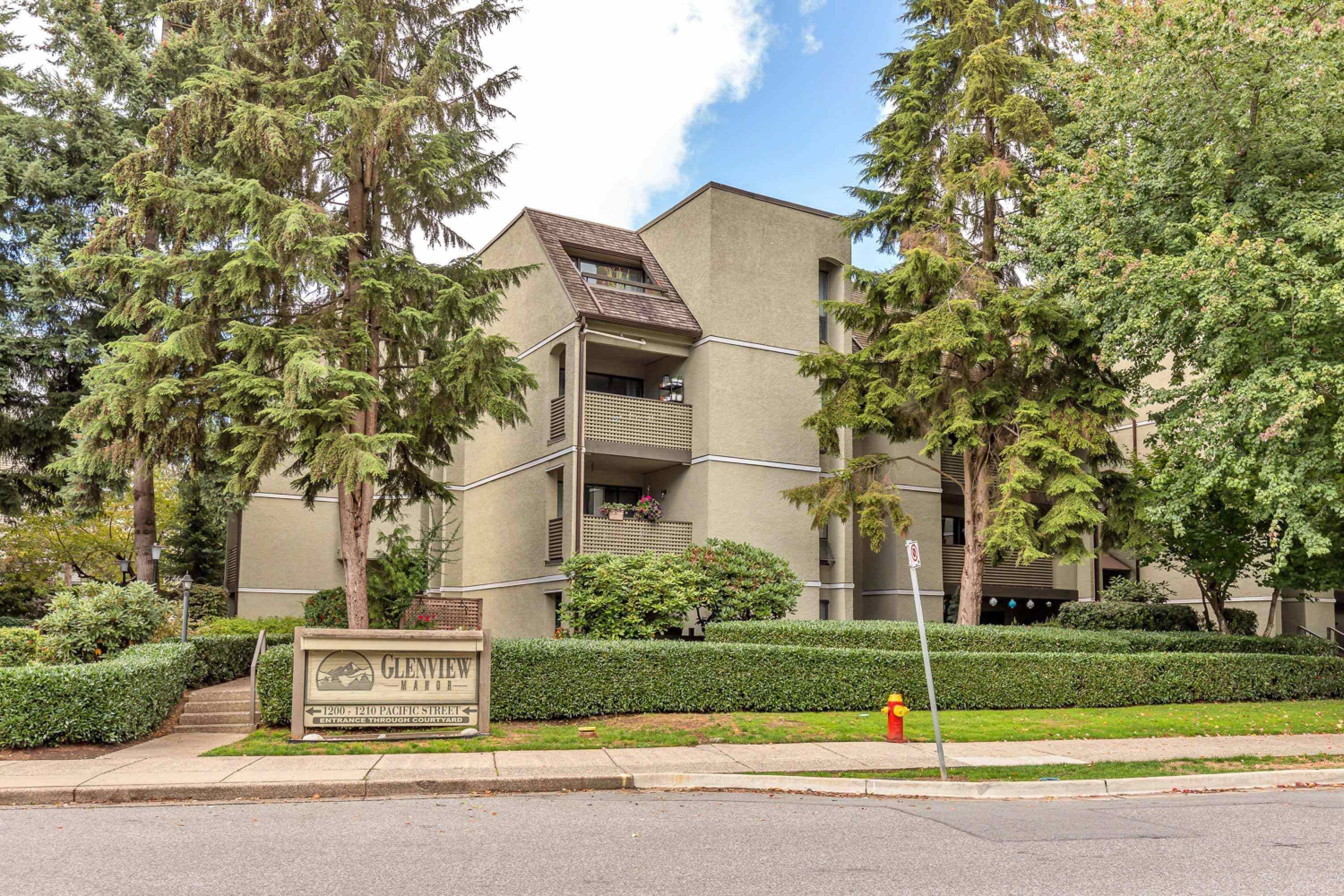 Main Photo: 210 1210 PACIFIC Street in Coquitlam: North Coquitlam Condo for sale in "Glenview Manor" : MLS®# R2779470