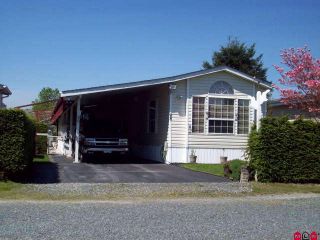 Photo 1: # 98 6035 VEDDER RD in Sardis: Sardis East Vedder Rd House for sale in "SELOMAS MOBILE HOME PARK" : MLS®# H1102252