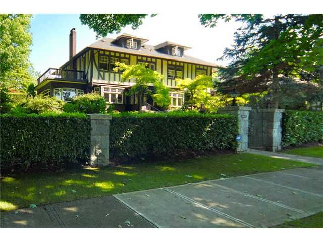 Main Photo: 1699 LAURIER AV in Vancouver: Shaughnessy House for sale (Vancouver West)  : MLS®# V904755