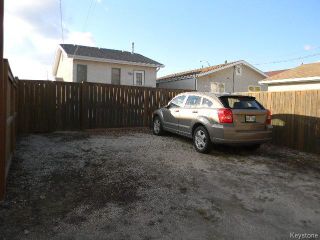 Photo 14: 653 Denson Place in WINNIPEG: West End / Wolseley Residential for sale (West Winnipeg)  : MLS®# 1323286