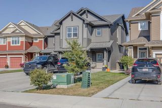Main Photo: 152 Auburn Meadows Place SE in Calgary: Auburn Bay Semi Detached (Half Duplex) for sale : MLS®# A2077816