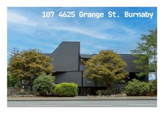 Photo 1: 107 4625 GRANGE Street in Burnaby: Forest Glen BS Condo for sale (Burnaby South)  : MLS®# R2760285