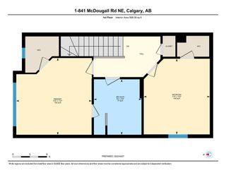 Photo 47: 1 841 Mcdougall Road NE in Calgary: Bridgeland/Riverside Row/Townhouse for sale : MLS®# A1204118