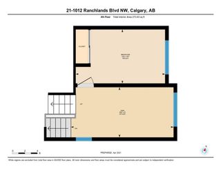 Photo 33: 21 1012 Ranchlands Boulevard NW in Calgary: Ranchlands Row/Townhouse for sale : MLS®# A1096670