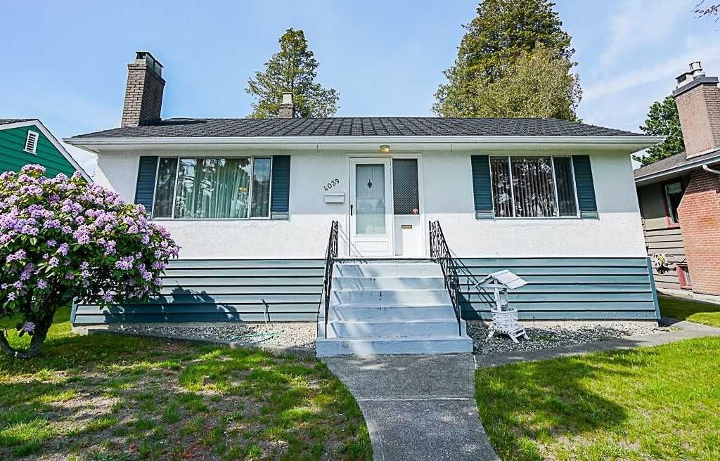 Main Photo: 4039 RUMBLE Street in Burnaby: Suncrest House for sale (Burnaby South)  : MLS®# R2368210