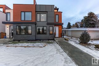 Main Photo: 1, 8343 SASKATCHEWAN Drive in Edmonton: Zone 15 House Half Duplex for sale : MLS®# E4272616