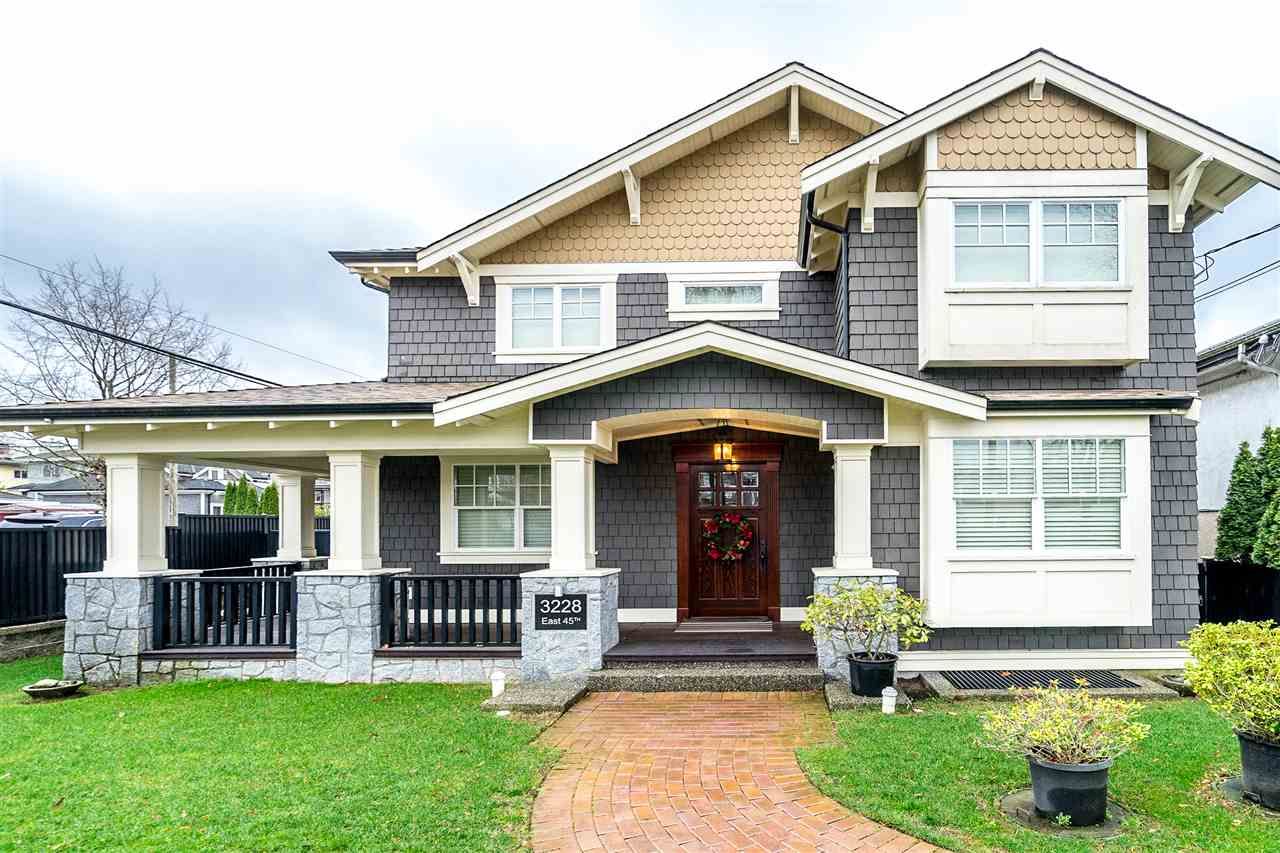 Main Photo: 3228 E 45TH Avenue in Vancouver: Killarney VE House for sale (Vancouver East)  : MLS®# R2423482