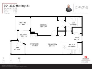 Photo 10: 304 3939 HASTINGS Street in Burnaby: Vancouver Heights Condo for sale (Burnaby North)  : MLS®# R2636465