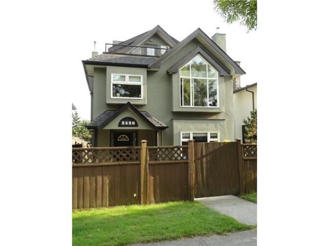 Main Photo: 3430 NAPIER Street in Vancouver: Renfrew VE House for sale (Vancouver East)  : MLS®# V1006566