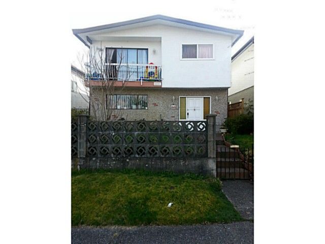 Main Photo: 4520 HARRIET Street in Vancouver: Fraser VE House for sale (Vancouver East)  : MLS®# V1056749