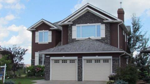 Estate Living on Airdrie's only golf course.  No ball zone - but great views of the course