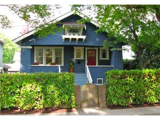 Photo 1: 3826 LAUREL Street in Vancouver: Cambie House for sale in "DOUGLAS PARK" (Vancouver West)  : MLS®# V839075