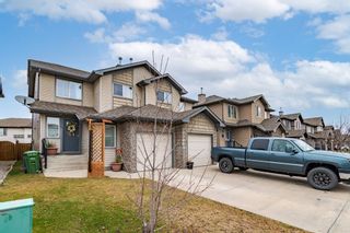 Photo 1: 754 Luxstone Gate SW: Airdrie Semi Detached for sale : MLS®# A1158262