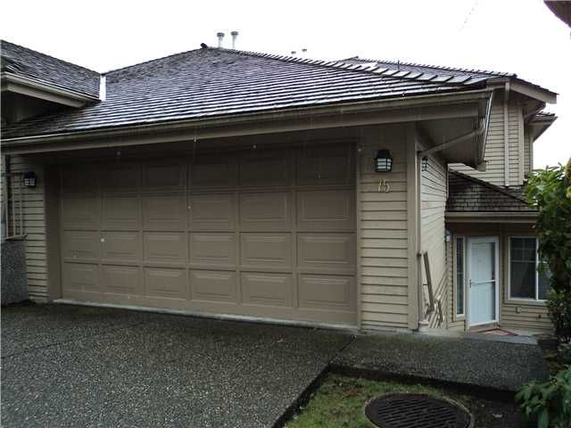Main Photo: 75 2979 PANORAMA Drive in Coquitlam: Westwood Plateau Townhouse for sale in "DEERCREST" : MLS®# V935117
