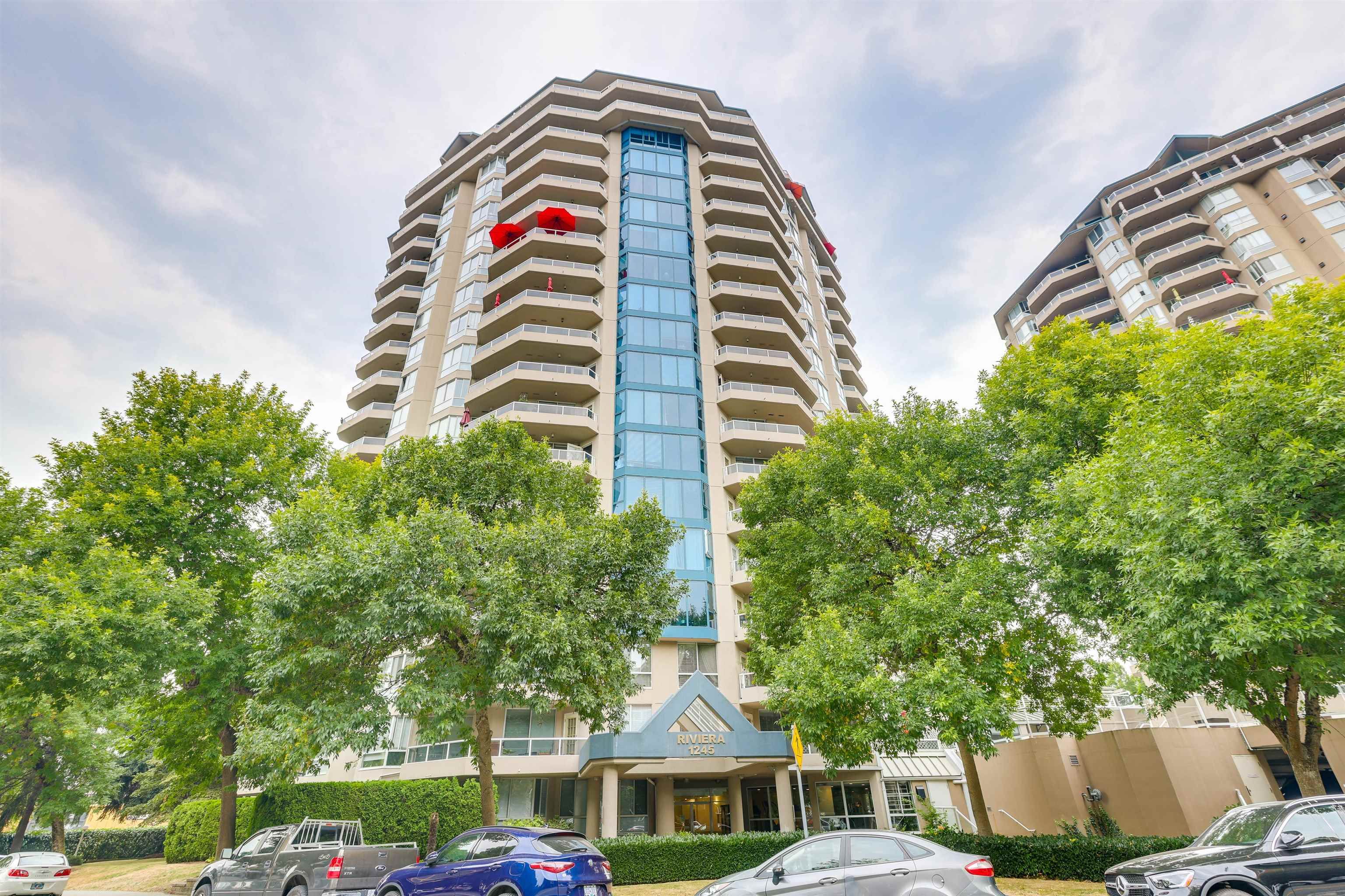Main Photo: 406 1245 QUAYSIDE Drive in New Westminster: Quay Condo for sale in "THE RIVIERA" : MLS®# R2810084