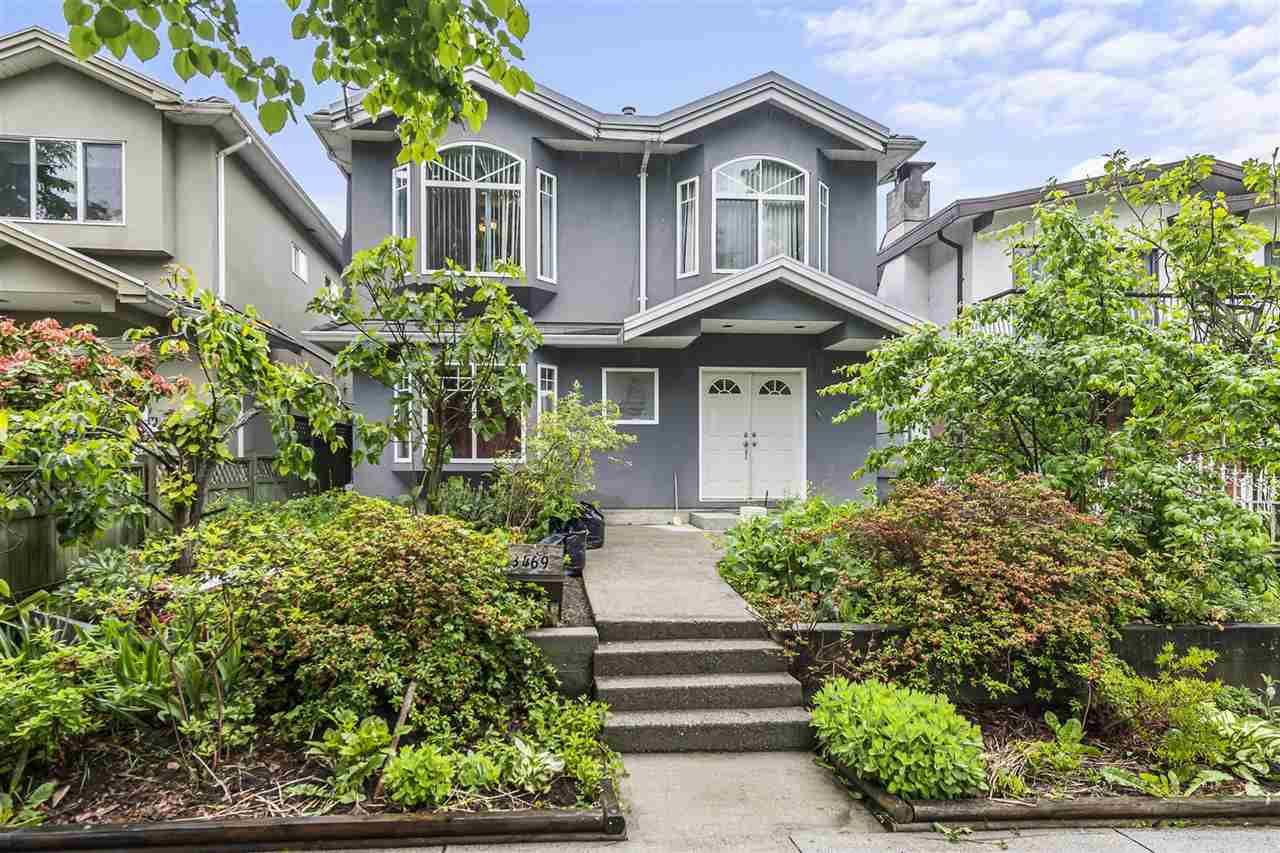 Main Photo: 3469 WILLIAM Street in Vancouver: Renfrew VE House for sale (Vancouver East)  : MLS®# R2459320