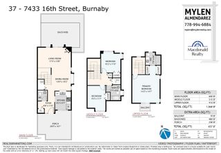 Photo 2: 37 7433 16TH Street in Burnaby: Edmonds BE Townhouse for sale in "VILLAGE DEL MAR" (Burnaby East)  : MLS®# R2866506