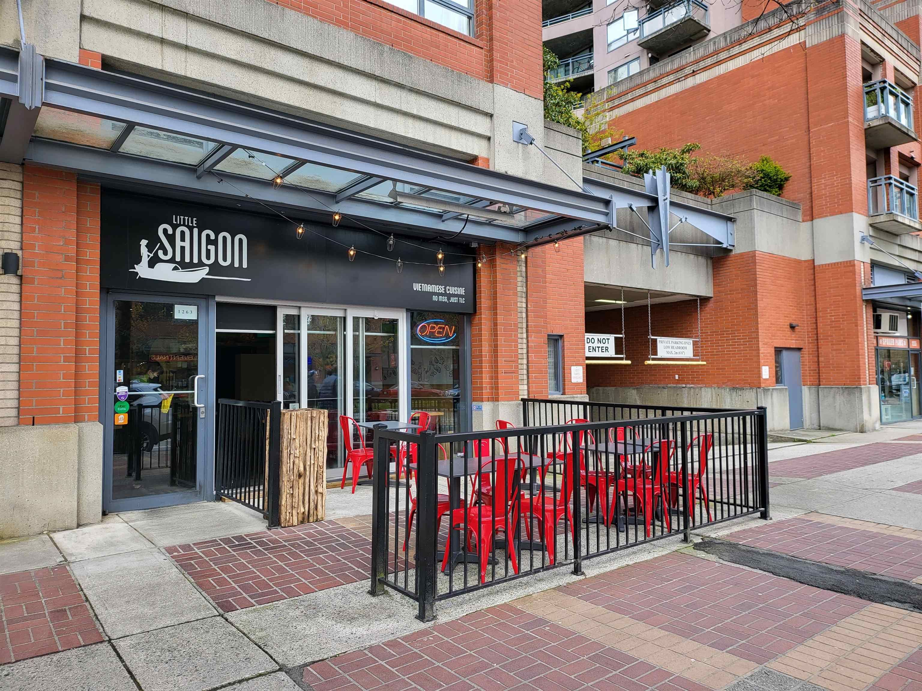 Main Photo: 1263 PACIFIC Boulevard in Vancouver: Yaletown Business for sale (Vancouver West)  : MLS®# C8049106