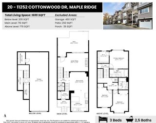 Photo 38: 20 11252 COTTONWOOD Drive in Maple Ridge: Cottonwood MR Townhouse for sale in "COTTONWOOD RIDGE" : MLS®# R2833638