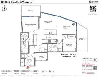 Photo 36: 906 8555 GRANVILLE Street in Vancouver: S.W. Marine Condo for sale in "Granville at 70th" (Vancouver West)  : MLS®# R2864113