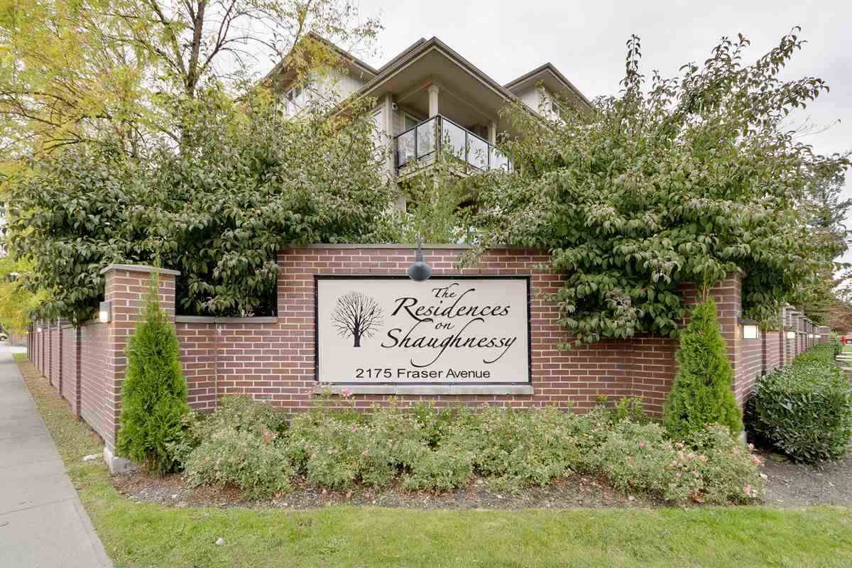 Main Photo: 308 2175 FRASER Avenue in Port Coquitlam: Glenwood PQ Condo for sale in "The Residences on Shaughnessy" : MLS®# R2565988