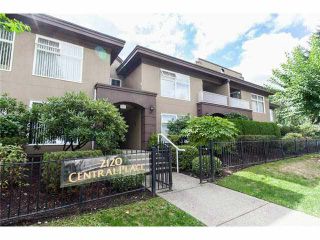 Photo 1: 2 2120 CENTRAL Avenue in Port Coquitlam: Central Pt Coquitlam Condo for sale in "CENTRAL PT COQUITLAM" : MLS®# V1135631