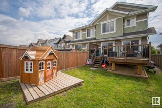 Photo 33: 1056 EAST Bend in Edmonton: Zone 57 House Half Duplex for sale : MLS®# E4395235