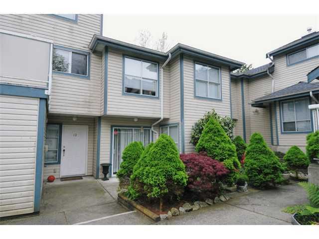 Main Photo: 14 1838 HARBOUR Street in Port Coquitlam: Citadel PQ Townhouse for sale : MLS®# V924766