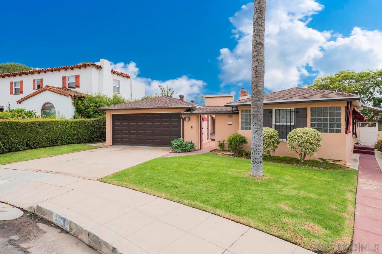 Main Photo: NORTH PARK House for sale : 4 bedrooms : 3403 Cooper St in San Diego