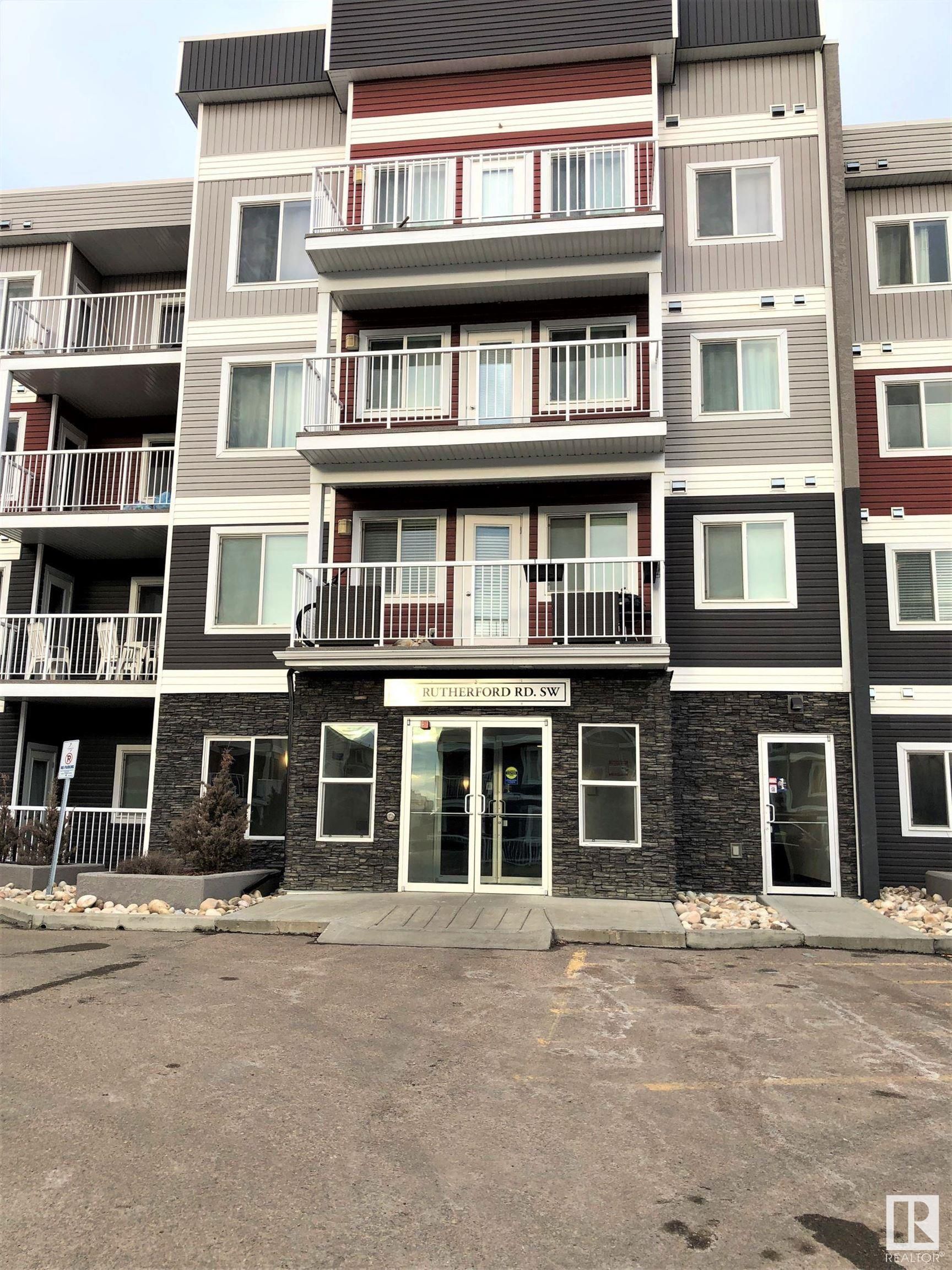 Main Photo: 411 1820 RUTHERFORD Road in Edmonton: Zone 55 Condo for sale : MLS®# E4299406