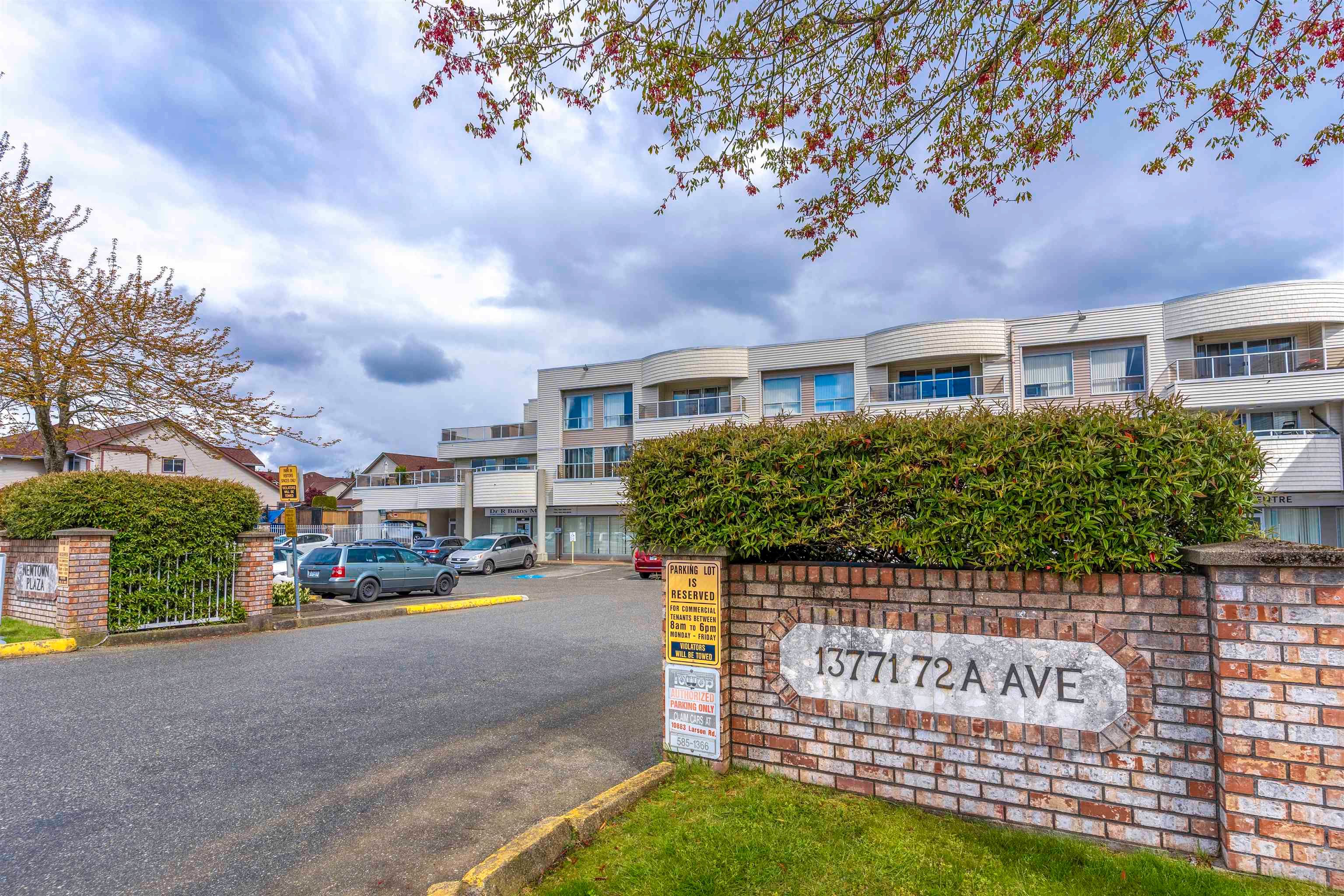 Main Photo: 201 13771 72A Avenue in Surrey: East Newton Condo for sale in "New Town Plaza" : MLS®# R2707654