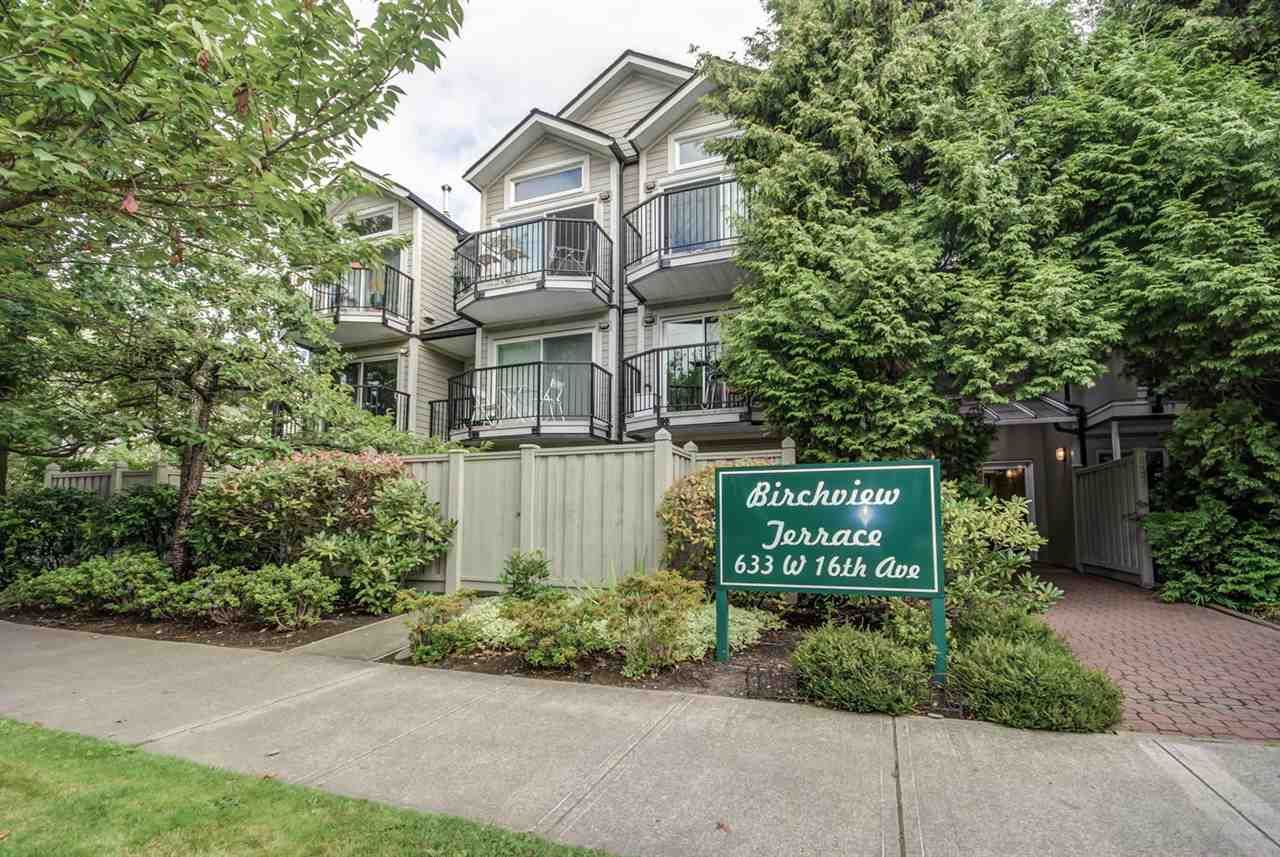 Main Photo: 203 633 W 16TH Avenue in Vancouver: Fairview VW Condo for sale in "BIRCHVIEW TERRANCE" (Vancouver West)  : MLS®# R2098891