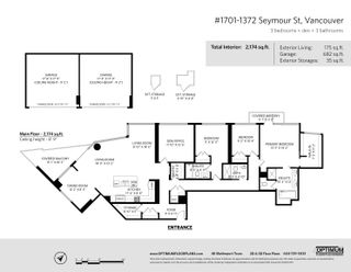 Photo 35: 1701 1372 SEYMOUR Street in Vancouver: Downtown VW Condo for sale in "The Mark" (Vancouver West)  : MLS®# R2747679