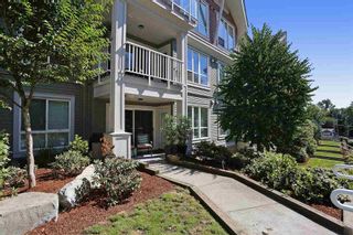 Photo 1: 209 6420 194 ST in Surrey: Cloverdale BC Condo for sale (Cloverdale)  : MLS®# R2103794